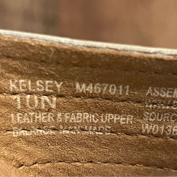 Munro Kelsey Open-Toe Sandal, Slide, White Leather, 2 inch heel, Size 10 N - Picture 7 of 13